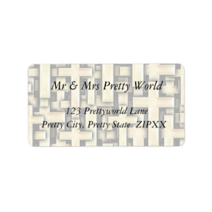 Etiqueta Cruces dorados