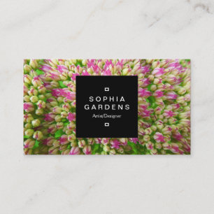 Etiqueta cuadrada 01a - Alegría de sedio de otoño