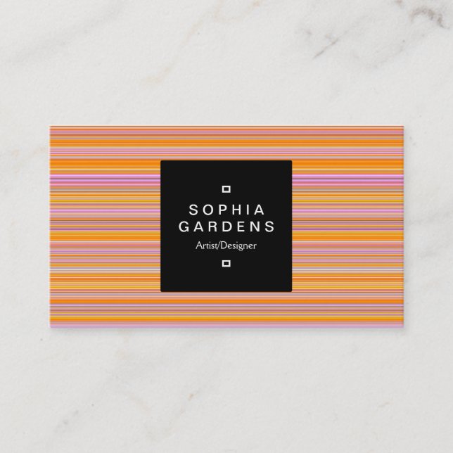 Etiqueta cuadrada 01a - Líneas de exploración 02 (Anverso)