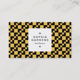 Etiqueta cuadrada 03a - Parche Domino - Ámbar