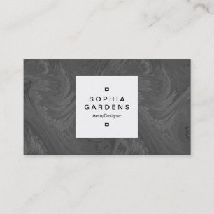 Etiqueta cuadrada 04c - Gris oscuro