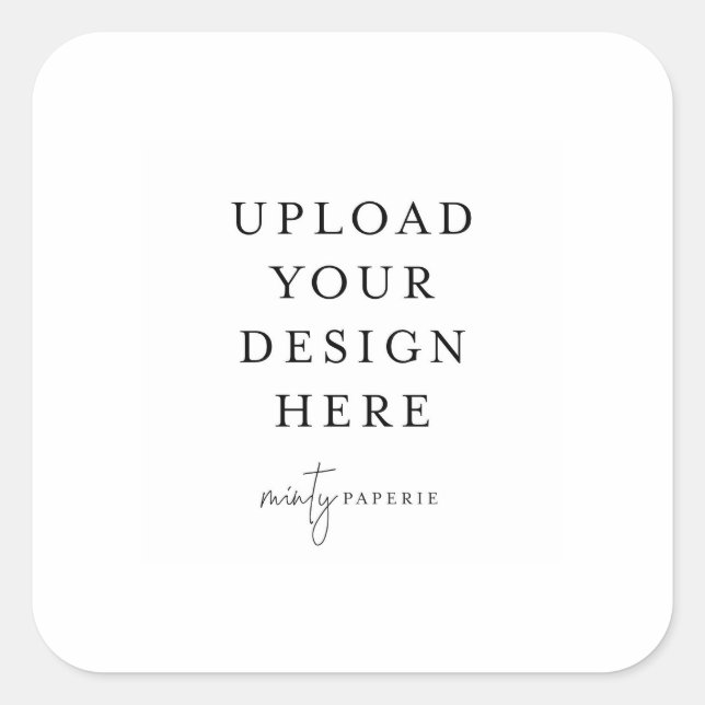 Etiqueta cuadrada de 3" (Anverso)