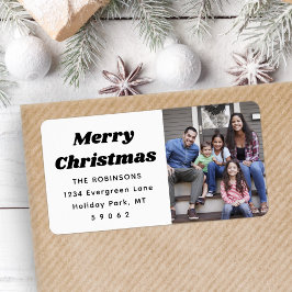 Etiqueta Cualquier dirección de retorno de Moda de foto de