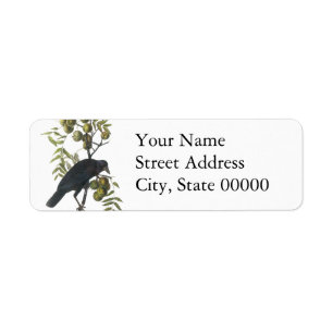 Etiqueta Cuervo americano, John James Audubon