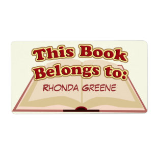 Etiqueta Cuidado Bookplate