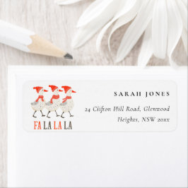 Etiqueta Curioso invierno rojo chapucero Navidades