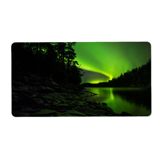 Etiqueta Curvando Aurora (Frente)