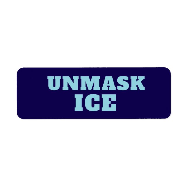 Etiqueta Custom Anti ICE Protest Signs (Frente)