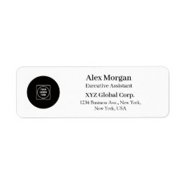 Etiqueta Custom Business Logo Personalized Address Labels