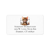 Cute Bengal Kitten Cat Lover Mamá Feline Kitty