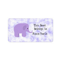Cute Elephant Bookplate