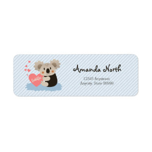 Etiqueta Cute Koala Cudelas ID386