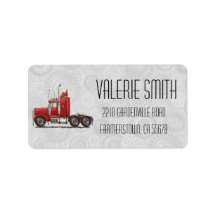 Etiqueta Cute semicab