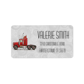 Etiqueta Cute semicab