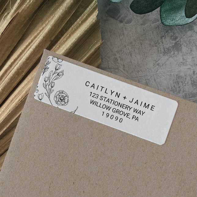 Etiqueta Dainty Elegance Boda (Subido por el creador)