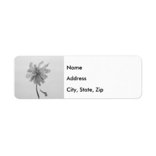 Etiqueta Daisy simple