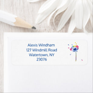 Etiqueta Dandelion personalizada