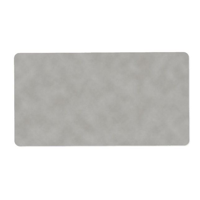 Etiqueta Dark Gray Parchment Texture Background (Frente)