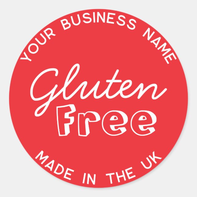 Etiqueta de Acondicionamiento Alérgico Gluten Libr (Anverso)