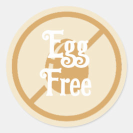 Etiqueta de advertencia de hueso para alérgicos pa