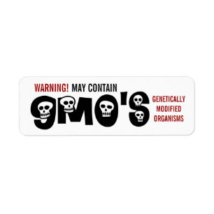 Etiqueta de advertencia de OMG