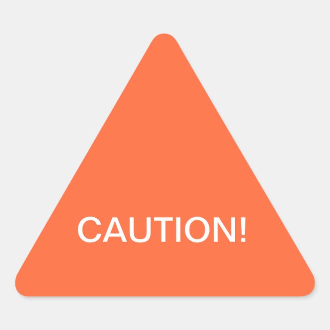 Etiqueta de advertencia de precaución (Anverso)