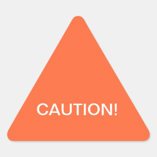 Etiqueta de advertencia de precaución