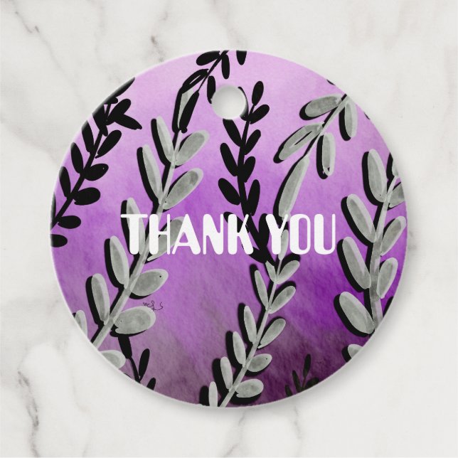 ETIQUETA DE AGRADECIMIENTO  (Anverso)