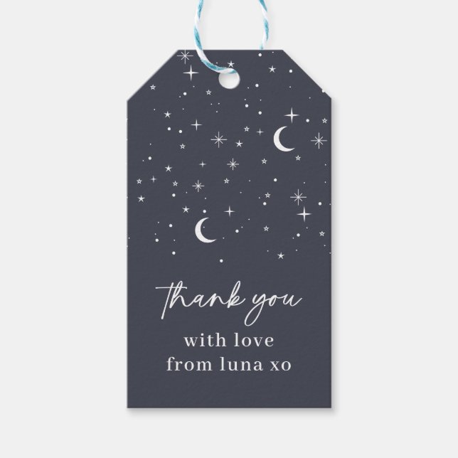 Etiqueta de agradecimiento a Navy Celestial (Anverso)