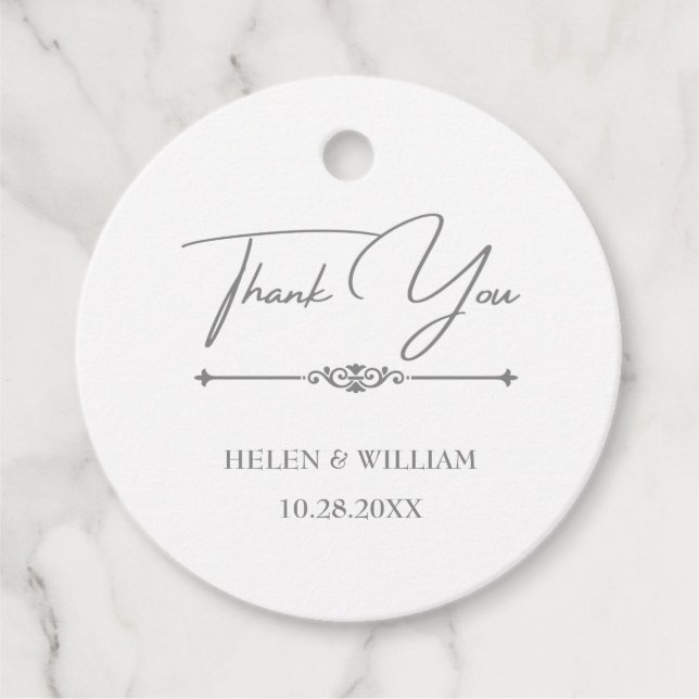 Etiqueta de agradecimiento Boho (Anverso)