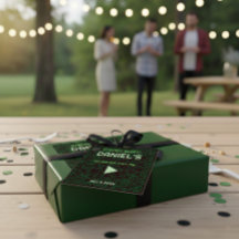 Etiqueta de agradecimiento de la fiesta del código