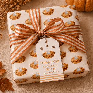 Etiqueta de agradecimiento para baby shower de Acc