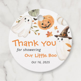 Etiqueta de agradecimiento para baby shower de Hal