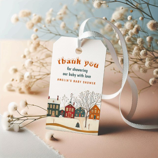 Etiqueta de agradecimiento para baby shower de inv (Subido por el creador)