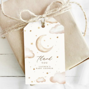 Etiqueta de agradecimiento para baby shower de Lun
