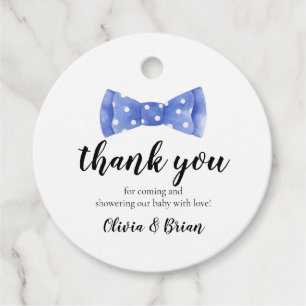 Etiqueta de agradecimiento para baby shower de paj