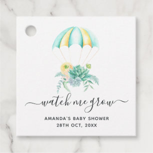 Etiqueta de agradecimiento para baby shower de ram