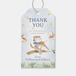 Etiqueta de agradecimiento para Baby Shower del Fa