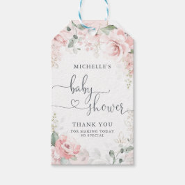 Etiqueta de agradecimiento para baby shower Jardín