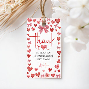 Etiqueta de agradecimiento para baby shower Sweeth
