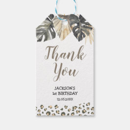 Etiqueta de agradecimiento para Boho Green Sage Wi