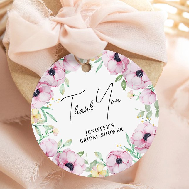 Etiqueta de agradecimiento para despedida de solte (Subido por el creador)