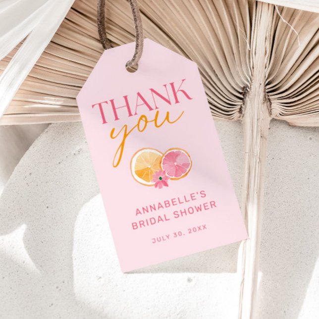 Etiqueta de agradecimiento para despedida de solte (Subido por el creador)