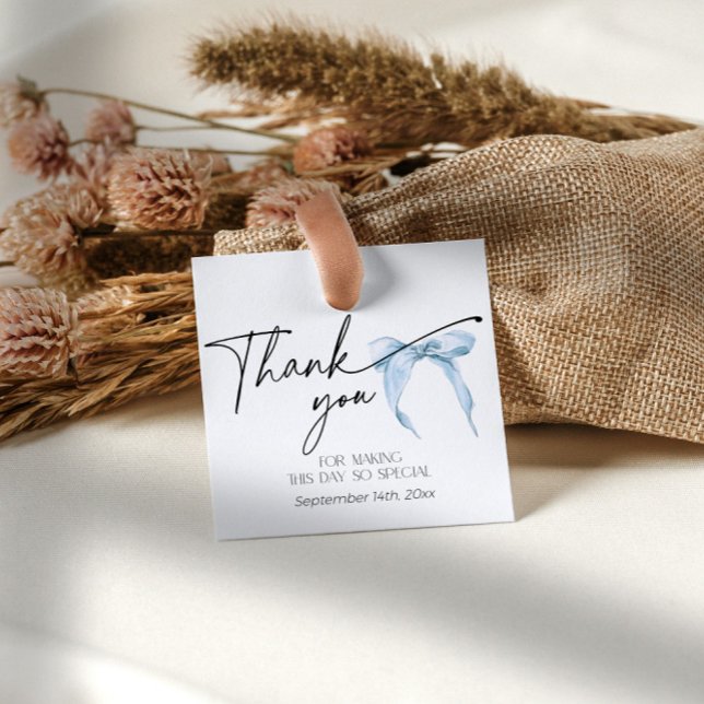 Etiqueta de agradecimiento para ducha de novia con (Subido por el creador)