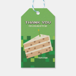 Etiqueta de agradecimiento para fiesta de jugador 