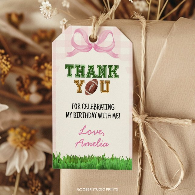 Etiqueta de agradecimiento para la fiesta de cumpl (Subido por el creador)