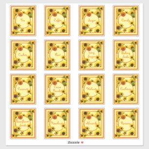 Etiqueta de alimentación de cartón de panadería Pl