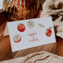 Etiqueta de alimentos de manzanas acuáticas