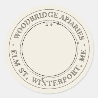 Etiqueta de Apio de Marfil Vintage