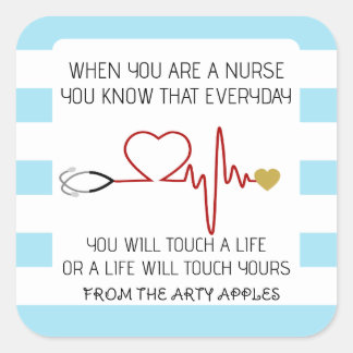 etiqueta de apreciación de la mejor enfermera